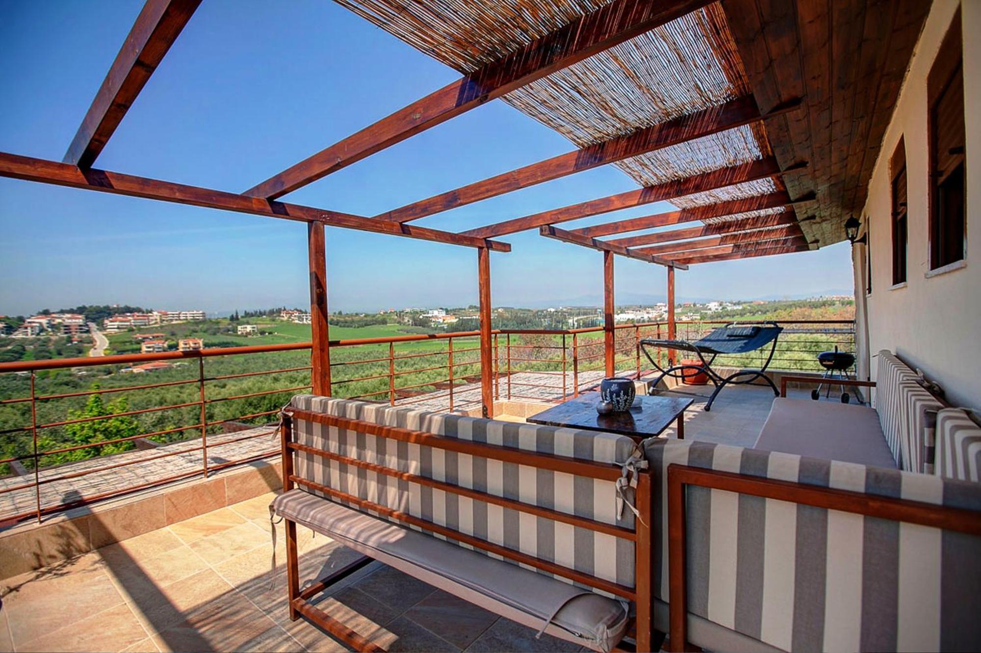 Villa Laskari Sea View Неа-Муданья Экстерьер фото
